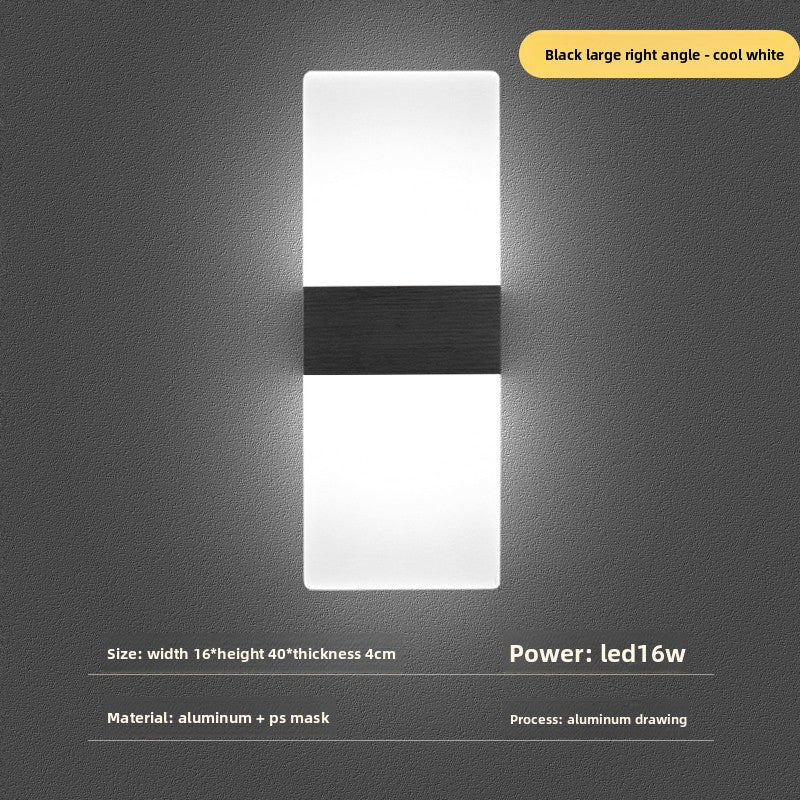 Modern LED Wall Lamp — Bedroom & Living Room Lighting