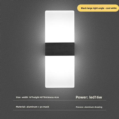Modern LED Wall Lamp — Bedroom & Living Room Lighting