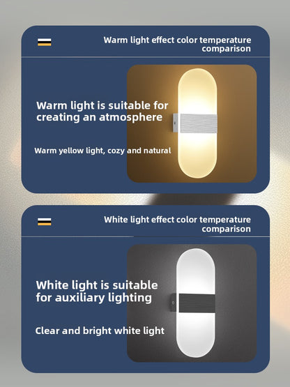 Modern LED Wall Lamp — Bedroom & Living Room Lighting