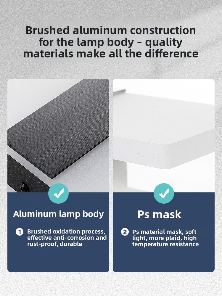 Modern LED Wall Lamp — Bedroom & Living Room Lighting