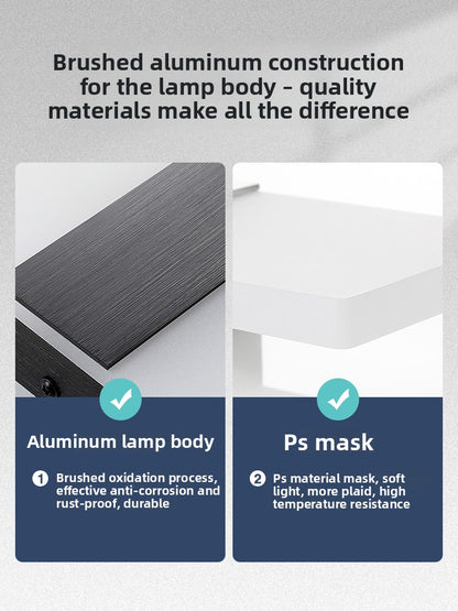 Modern LED Wall Lamp — Bedroom & Living Room Lighting