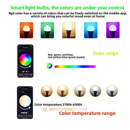 Smart Color Changing LED Light Bulb